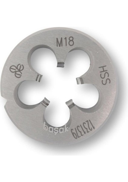 M18 x 2.5 Pafta Normal Vidalı Hss Dın 223/B