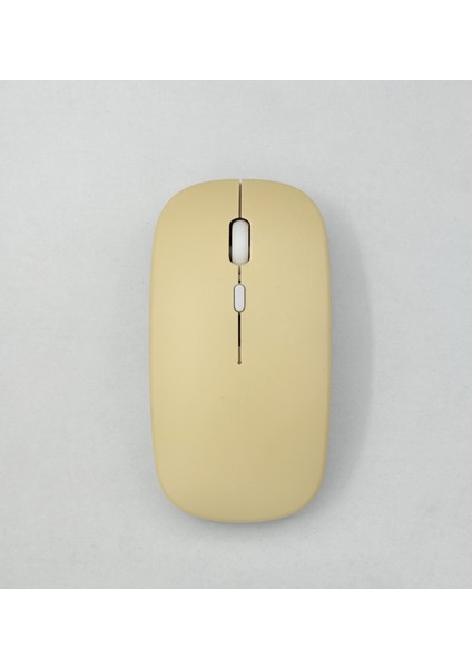 2.4g Yüksek Hızlı Ultra Ince Şarj Dilsiz Bluetooth Çift Modlu Üç Modlu Kablosuz Fare (Yurt Dışından)