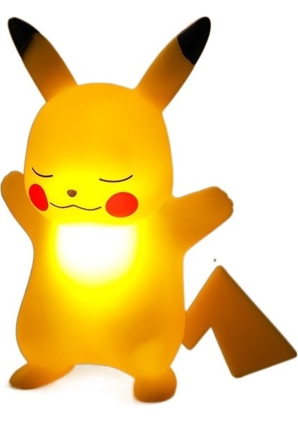 Pikachu Led Gece Lambası Başucu Dekorasyon Oyuncak Hediye (Yurt Dışından)
