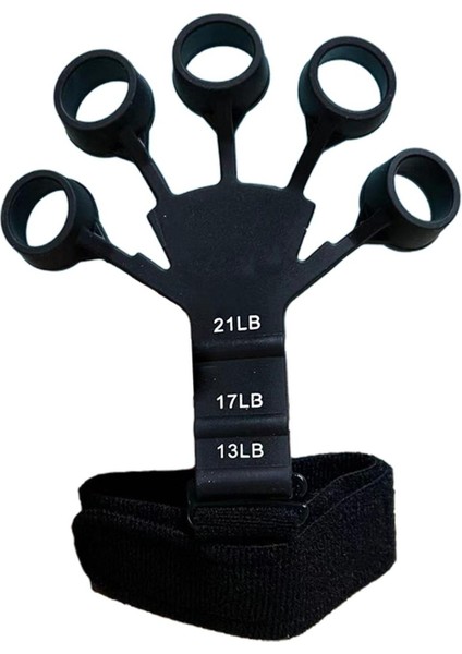 Natalia El Kavrama Güçlendirici Silikon Tutucu Parmak Egzersiz Kaya Siyahı Için El Ekstansör (Yurt Dışından) modelleri