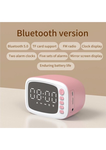 Hıfı İle Led Çalar Saat Bluetooth Hoparlör 1400 Mah Pil Yatak Odası (Yurt Dışından) fırsatları