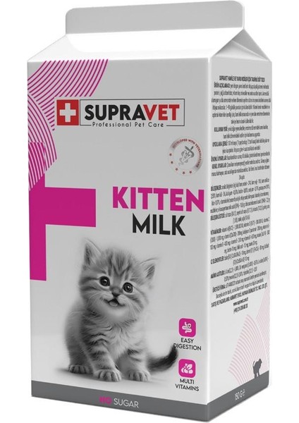 Hamile ve Yavru Kediler Için Taurinli Kedi Süt Tozu 150 gr