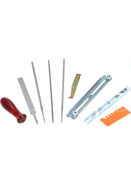 Bez Çanta Eğe Seti Çapraz Sınır 10 Parçalı Zincirli Testere Eğe Seti Elektrikli Zincirli Testere Eğesi Motorlu Testere Eğesi Çelik Eğe (Yurt Dışından) modelleri