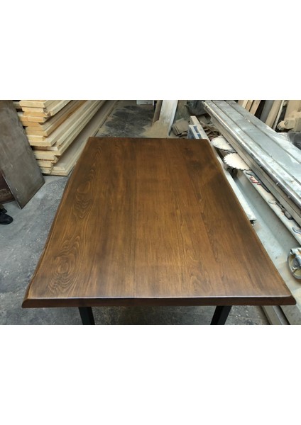Doğal Kenar Kütük Bar Masası 120X80X105.CM modelleri