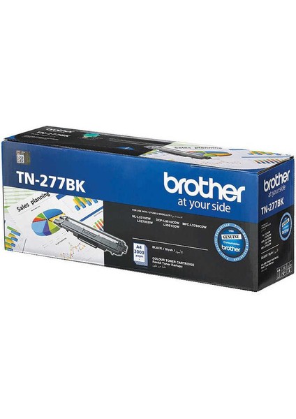 HPZR Brother TN-277 Siyah Orjinal Toner Y.K.