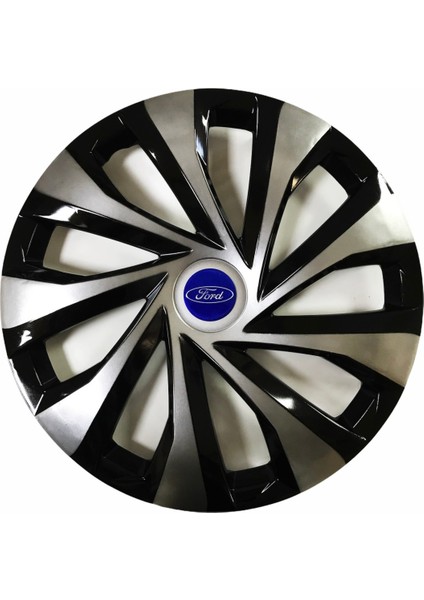 Ford Araçlarına Uyumlu 14 Inç Piano Black Siyah Jant Kapağı 4 Adet