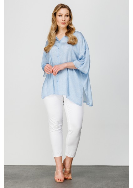 Kadın Oversize Midi Gömlek - Minimalist Günlük Stil modelleri