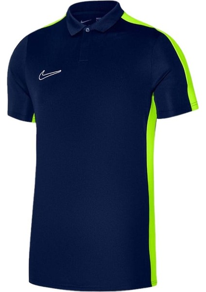DR1346 M Nk Df ACD23 Polo Ss Lacivert-Neon Yeşil