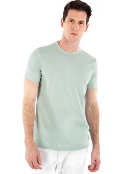 Bisiklet Yaka %100 Pamuk Erkek T-Shirt modelleri