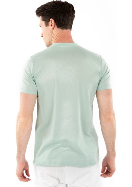 Bisiklet Yaka %100 Pamuk Erkek T-Shirt fırsatları