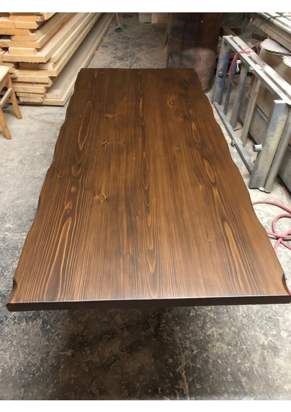 Kütük Masa Üstü Tablası Imalatı 180X80.CM