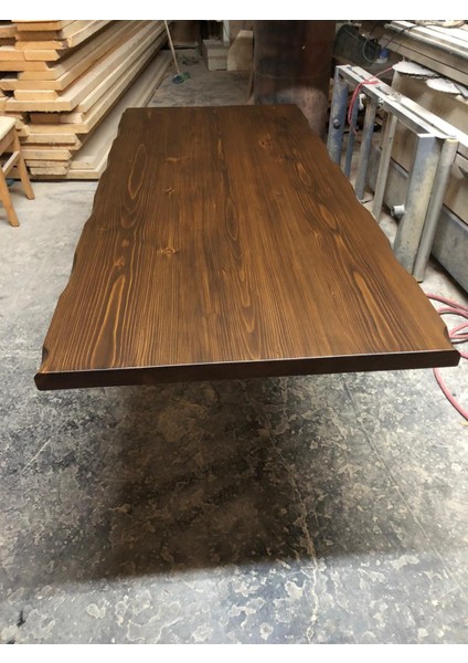 Kütük Masa Üstü Tablası Imalatı 180X80.CM