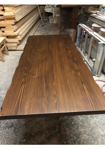 Kütük Masa Üstü Tablası Imalatı 180X80.CM
