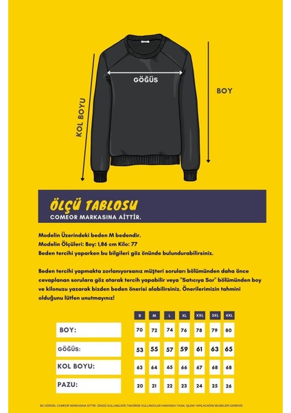 Erkek Bisiklet Yaka Göğüs Nakış Detaylı Siyah Sweatshirt indirimleri