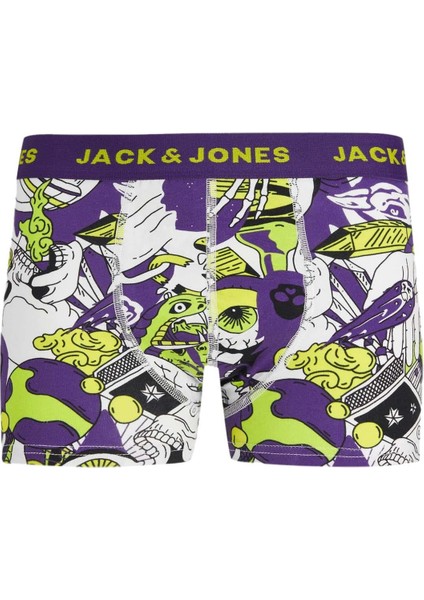 12240221 Jacspace Skull Trunks 3 Pack Renkli