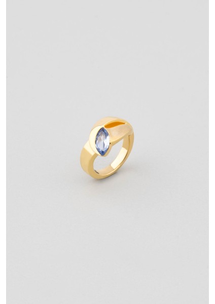 Mısır Esintisi 18 Ayar Sarı Altın Kaplama Gümüş Yüzük fiyatları