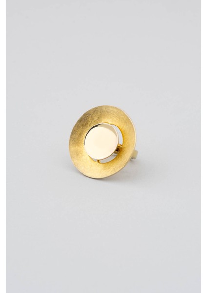 Kraliçe'nin Hazinesi 18 Ayar Sarı Altın Kaplama Gümüş Yüzük fiyatları