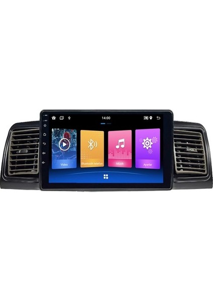 Toyota Corolla 2002-2006 Android 4gb Ram 64GB Rom Carplay Navigasyon Multimedya