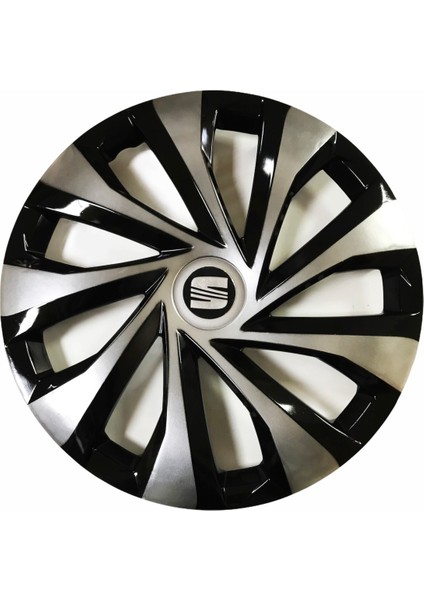 Seat Leon Uyumlu 14 Inç Piano Black Siyah Jant Kapağı 4 Adet