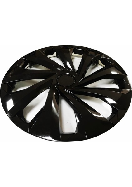 Fiat / Tofaş Kartal Uyumlu 15 Inç Piano Black Siyah Jant Kapağı 4 Adet