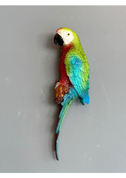 Tavolo Yeşil&turuncu Papağan Biblo-30 cm