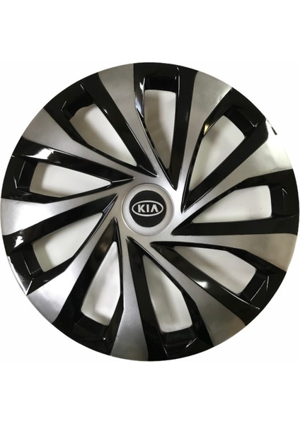 Kia Cerato Uyumlu 15 Inç Piano Black Siyah Jant Kapağı 4 Adet