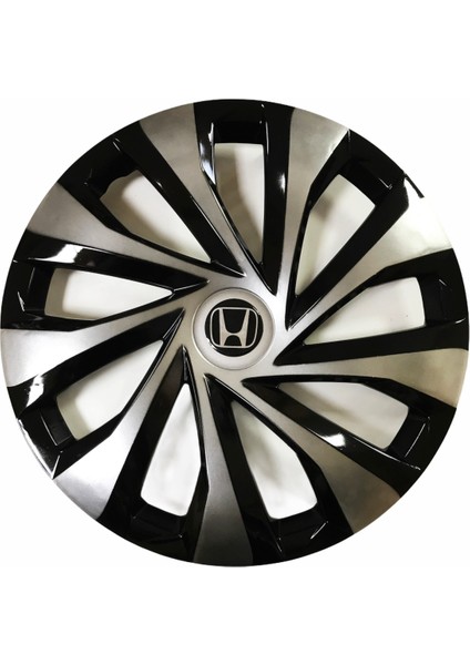 Honda Civic Uyumlu 15 Inç Piano Black Siyah Jant Kapağı 4 Adet