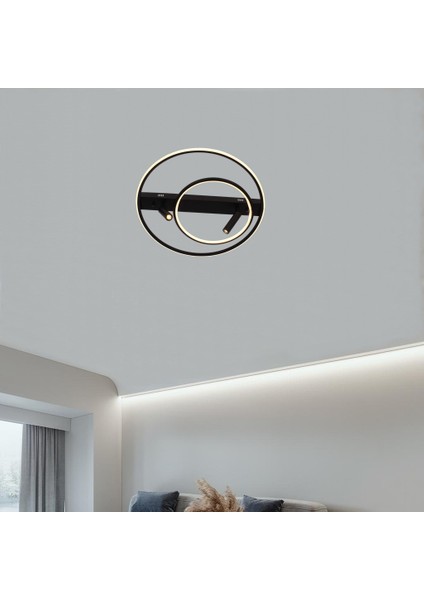 E2LIGHT LED 2'li Spot Yuvarlak Plafonyer