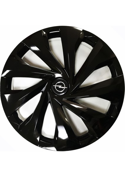 Opel Zafira Uyumlu 15 Inç 4 Adet Piano Black Siyah Jant Kapağı Takımı