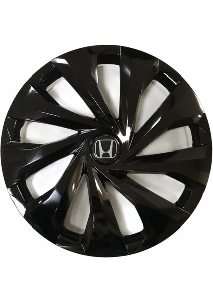 Honda Civic Uyumlu 15 Inç Piano Black Siyah Jant Kapağı 4 Adet