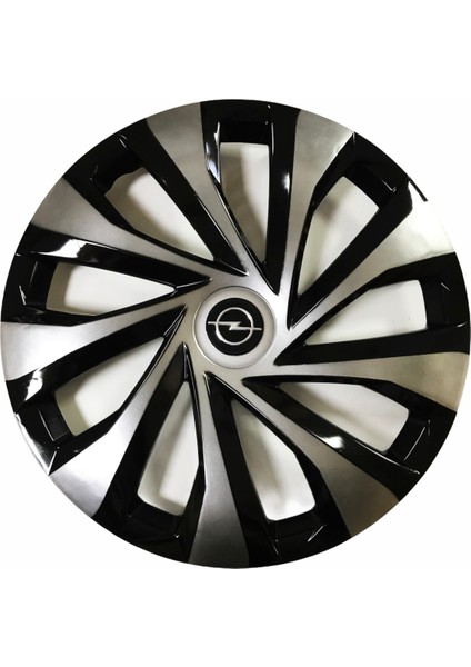 Opel Corsa Uyumlu 15 Inç Piano Black Siyah Jant Kapağı 4 Adet