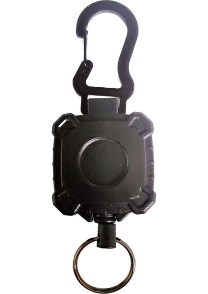 Geri Çekilebilir Anahtarlık Anahtar Zincirleri Karabinli Kabak ile 60CM Teleskopik Kabak (Yurt Dışından)