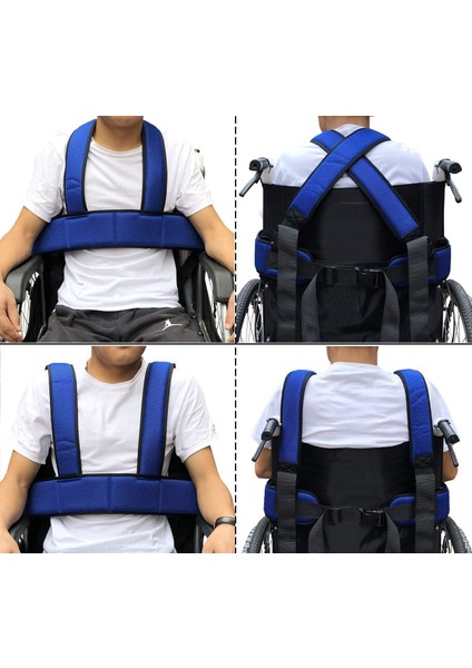 Tekerlekli Sandalye Emniyet Kemeri Gövde ve Omuz Destekli Yetişkin modelleri