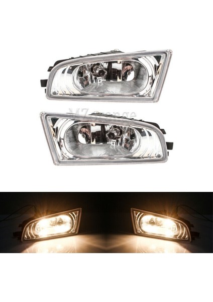 Honda Civic Fd6 Sağ + Sol Ön Sis Farı Lambası Seti 2007-2009 (Ampullü)