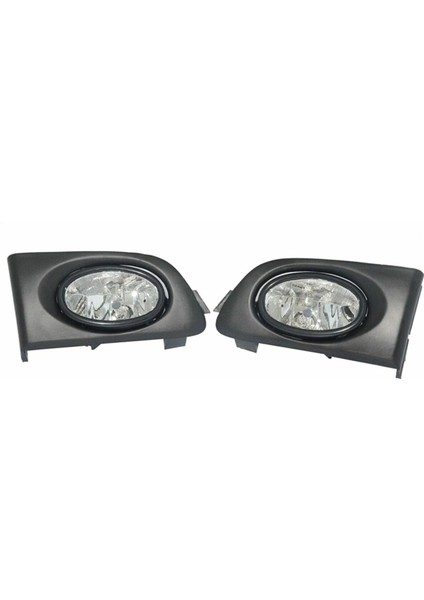 Honda Civic Sağ + Sol Ön Sis Farı Lambası Seti 2001-2003 (Çerçeveli)
