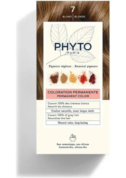 Phytocolor Bitkisel Saç Boyası - 7 - Kumral