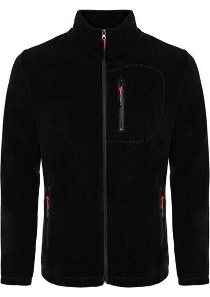 A02 Store Erkek Polar Tam Fermuarlı 3 Cepli Outdoor Polar Ceket PLR02