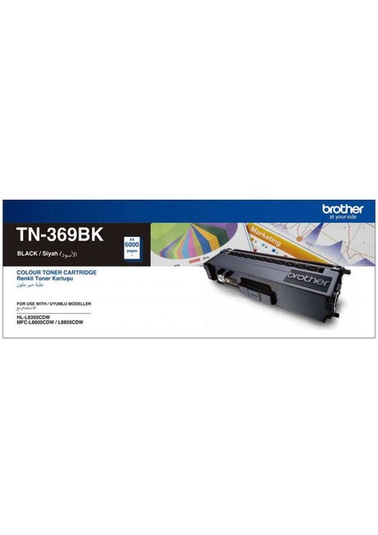 HPZR Brother TN-369 Siyah Orjinal Toner
