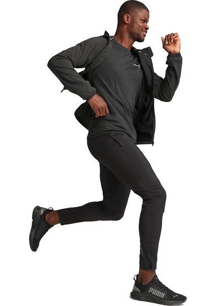 Run Favorite Erkek Siyah Koşu Ceketi 52315401