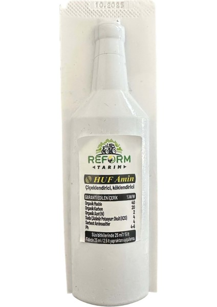 Huf Amin Çiçeklendirici Köklendirici 25 ml Tüm Bitkileriniz İçin