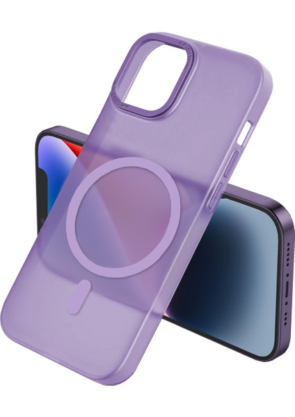 Buff iPhone 14 Taofit Magsafe Kılıf Purple