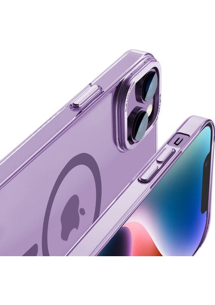 Buff iPhone 14 Taofit Magsafe Kılıf Purple