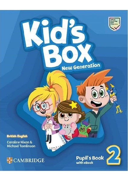 Kid's Box New Generation Level 2 Pupil's Book + Activity Book With Ebook