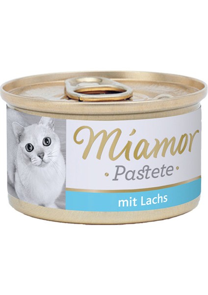 Miamor Pastete Somon Balıklı Kedi Konserve Mama 85 gr