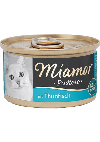 Miamor Pastete Ton Balıklı Kedi Konserve Mama 85 gr