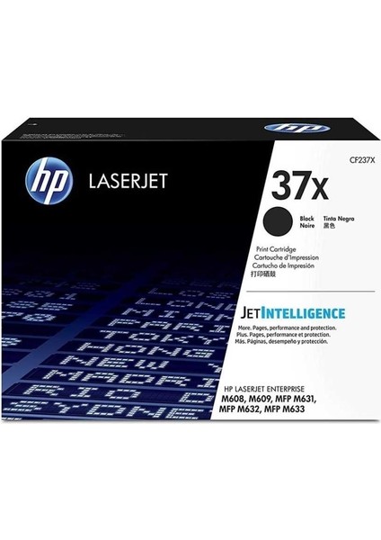 HPZR Hp 37X-CF237X Orjinal Toner YK.