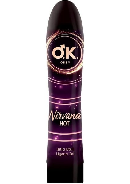 Okey Nirvana Hot Afzyak & Isıtıcı Etkili Uyarıcı Jel (1 x 100 Ml)