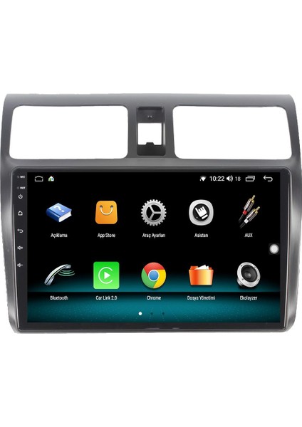 Suzuki Swift Android 12 Multimedya Carplay 8gb Ram + 128GB HDD Navigasyon Ekran