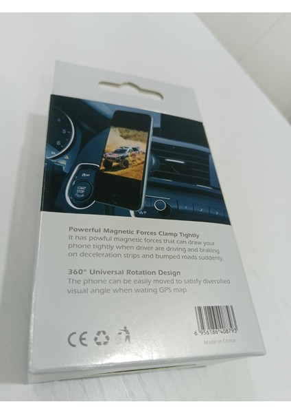 Mandallı Premium Klima Izgara Uyumlu Mıknatıslı Araç Içi Telefon Tutacağı fiyatları