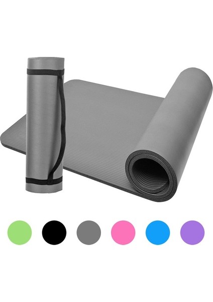 13 mm Kalın Yoga Mat Kaymaz Egzersiz Mat Pad ile Ev (Yurt Dışından) fiyatları